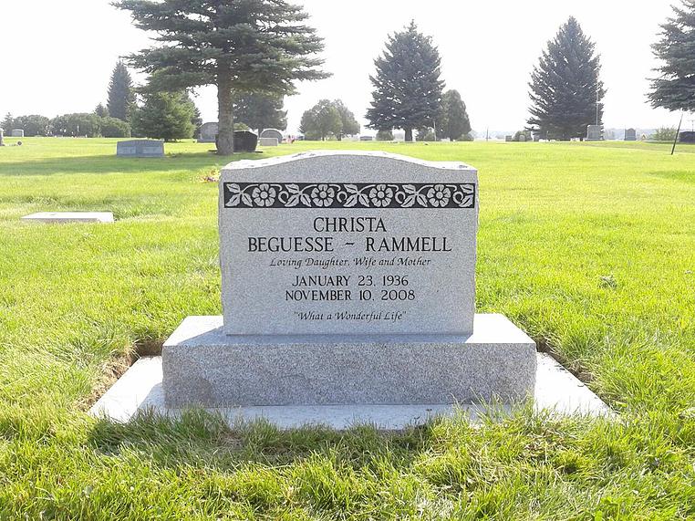 Upright Memorial 5