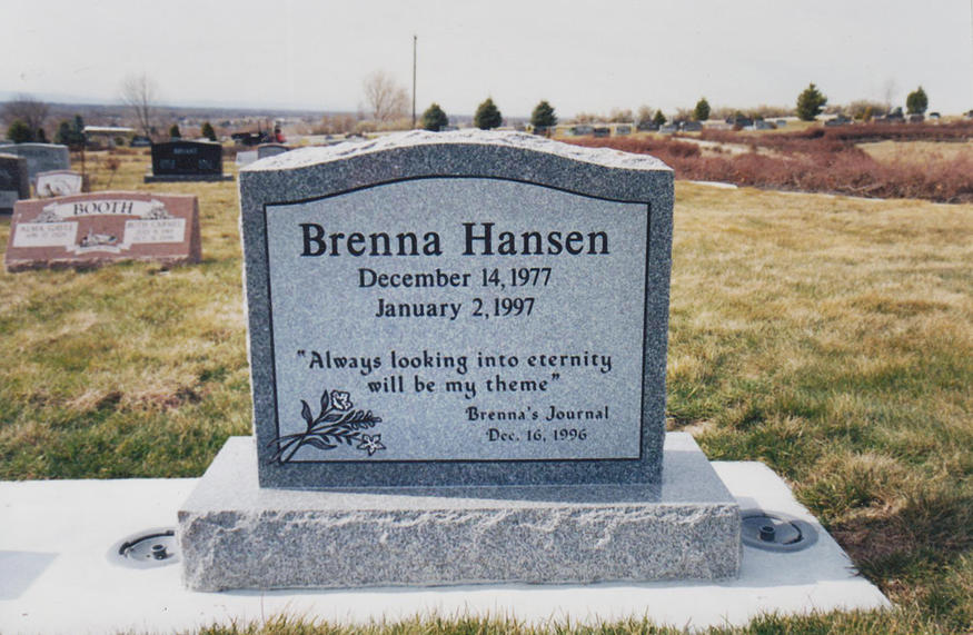 Upright Memorial 9